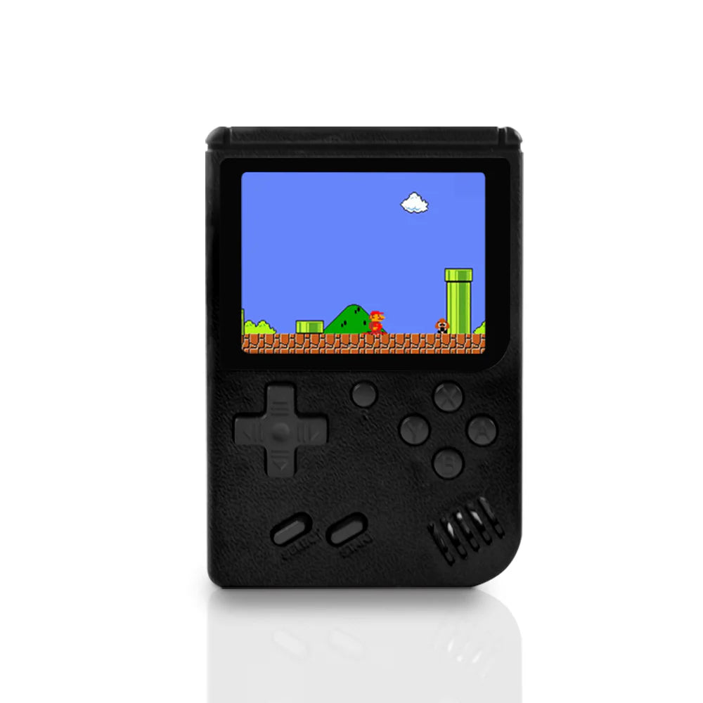 Portable Game Console with Built-In Retro Games and USB Charging