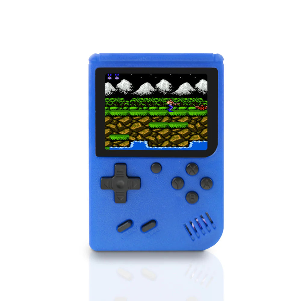 Portable Game Console with Built-In Retro Games and USB Charging