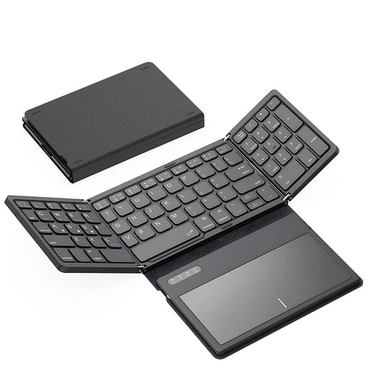 Foldable Bluetooth Keyboard + Touchpad Pro